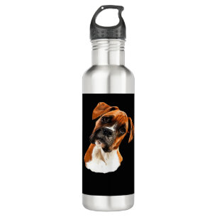 Boxer A Beautiful Boxer Head Tilt Classic T-Shirt 710 Ml Water Bottle