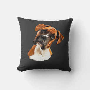 Boxer A Beautiful Boxer Head Tilt Classic T-Shirt Cushion