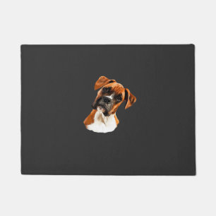 Boxer A Beautiful Boxer Head Tilt Classic T-Shirt Doormat