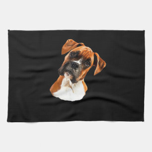 Boxer A Beautiful Boxer Head Tilt Classic T-Shirt Tea Towel