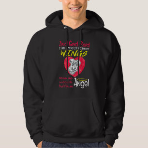 Boxer Angel Without Wings Pet Hoodie