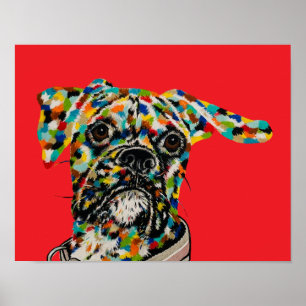Boxer Art Poster
