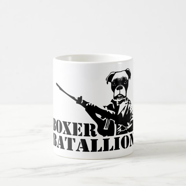 Boxer Batallion Coffee Mug (Center)