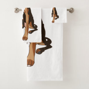 Boxer Bath Towel Set