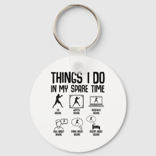 Boxer Boxing Kids Boys Men 1 Key Ring
