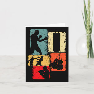 Boxer Boxing Kids Boys Men Card