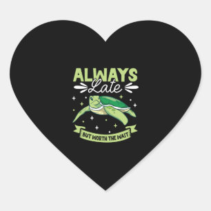 Boxer Boxing Turtle Turtles Sea Ocean Reptile Heart Sticker