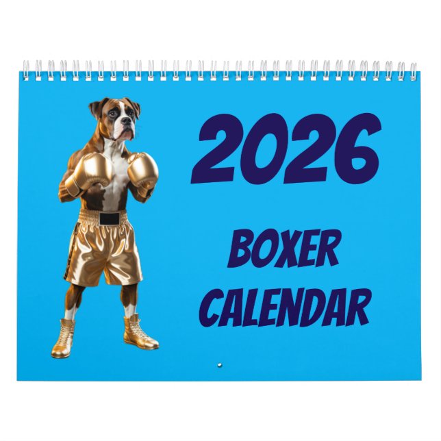 Boxer Calendar (Cover)
