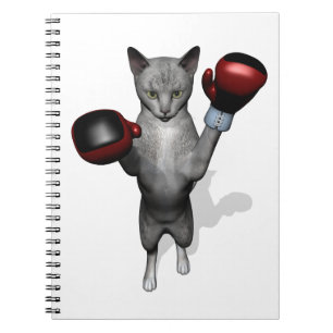 Boxer Cat Notebook