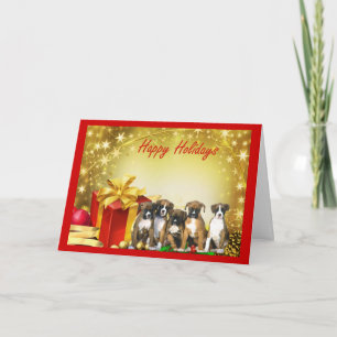 Boxer Christmas Card Gifts