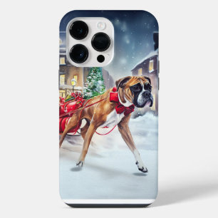 Boxer Christmas Festive Season iPhone 14 Pro Max Case