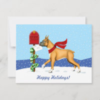 Boxer Christmas Mail