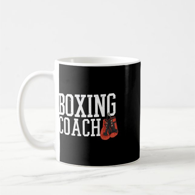 Boxer Coach Boxing Coach  Coffee Mug (Left)