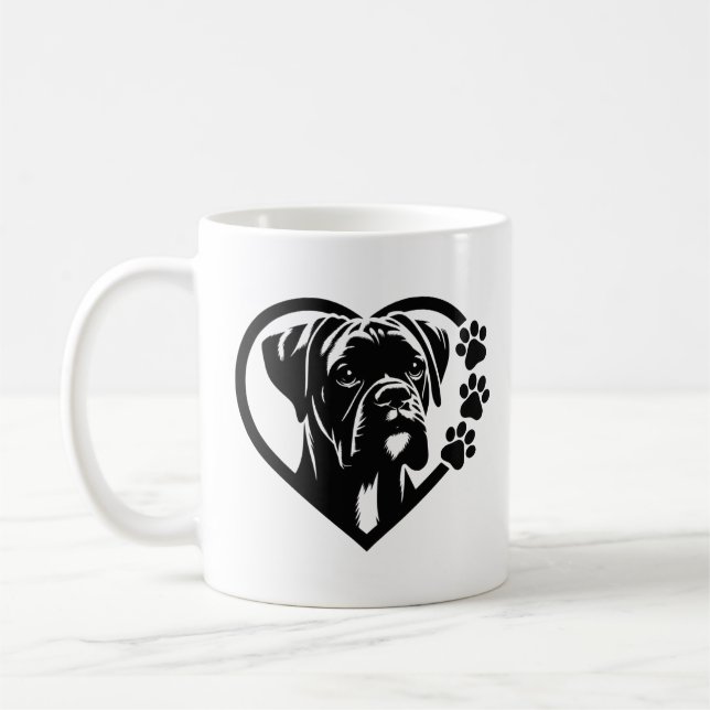 Boxer Coffee Mug (Left)