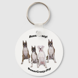 Boxer Crazy Keychain - 4 boxer