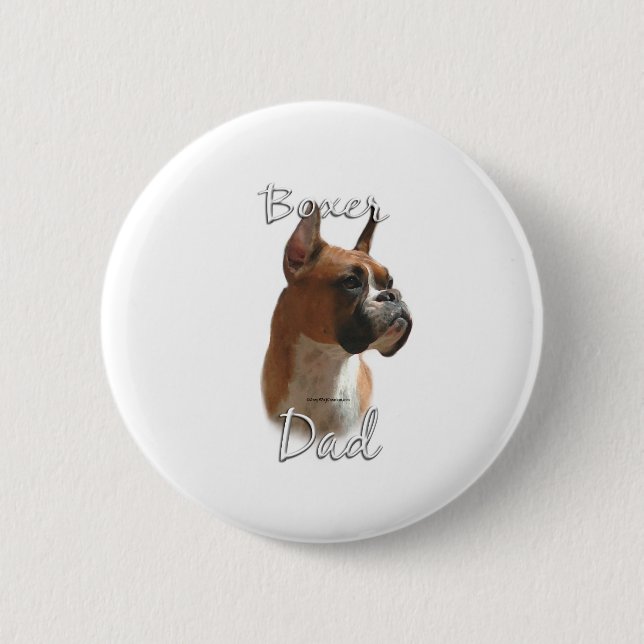 Boxer Dad 2 6 Cm Round Badge (Front)