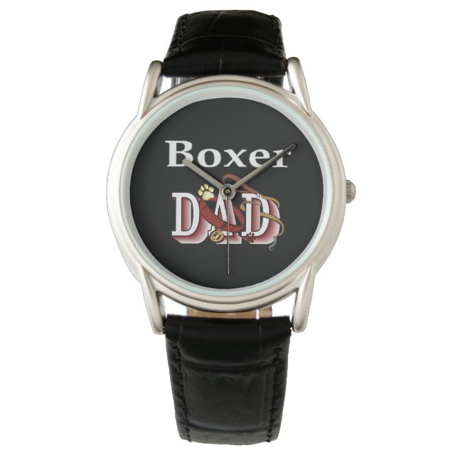 Boxer Dad Gifts Watch (Front)
