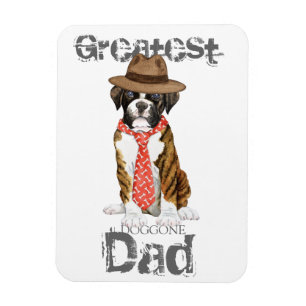 Boxer Dad Magnet