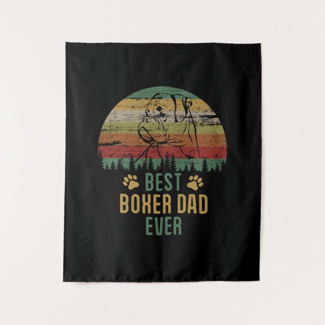 Boxer dad tapestry (Front)