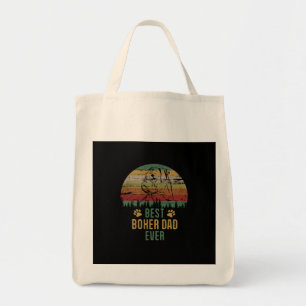 Boxer dad tote bag