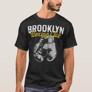 Boxer  Distressed Retro Brooklyn Boxing Club Vinta T-Shirt