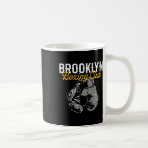Boxer Distressed Retro Brooklyn Boxing Club Vintag Coffee Mug