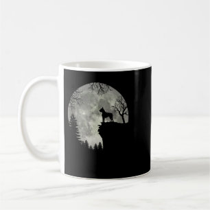 Boxer Dog And Moon Halloween Coffee Mug