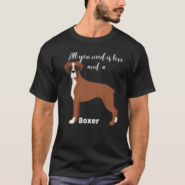 Boxer Dog  Animal  Pet T-Shirt (Front)