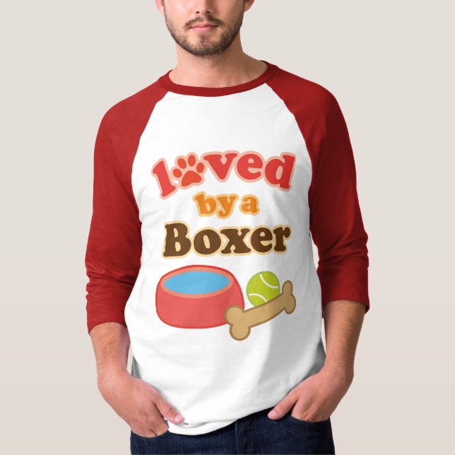 Boxer Dog Breed Gift T-Shirt (Front)