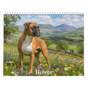 Boxer Dog Calendar 