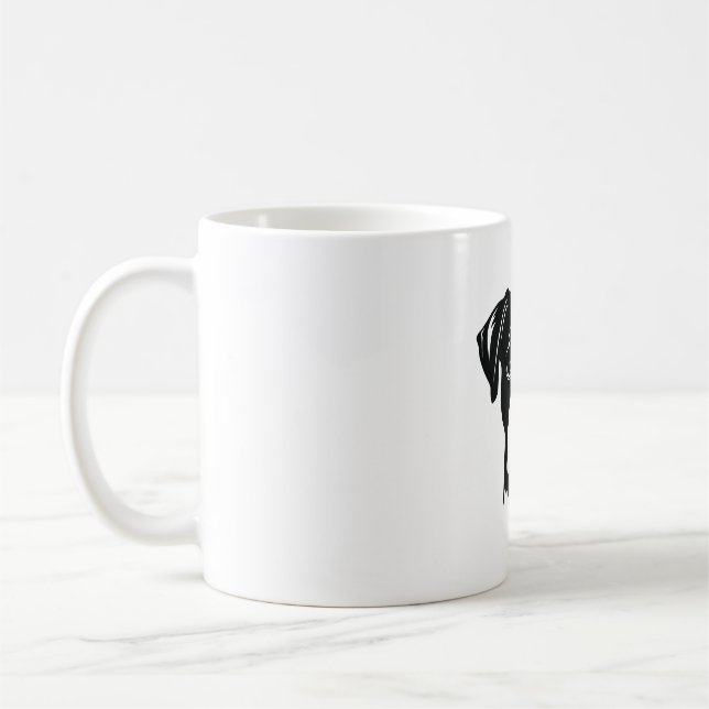 Boxer Dog Coffee Mug (Left)