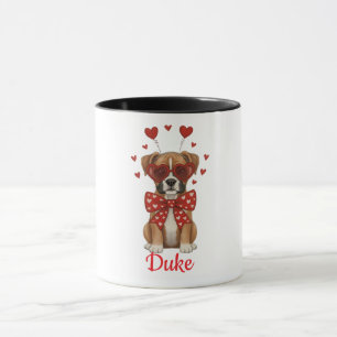 boxer dog coffee mug Valentine's Day 2026