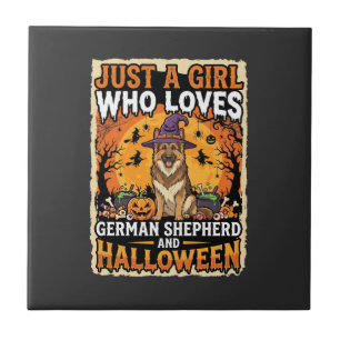 Boxer Dog Couple Happy Valentines Day Ceramic Tile