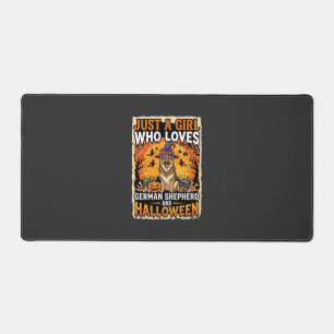 Boxer Dog Couple Happy Valentines Day Desk Mat