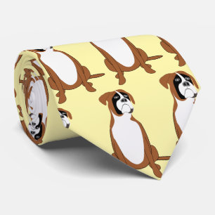 Boxer Dog Design Tie