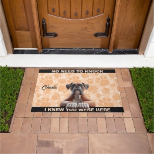 BOXER DOG DOORMAT