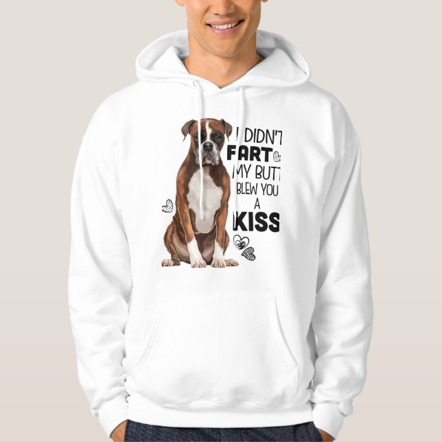 Boxer Dog gifts Hoodie (Front)