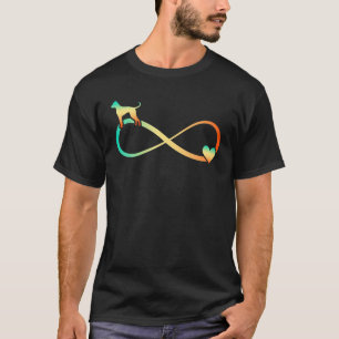 Boxer Dog Infinite Love Heart Infinity Symbol Vint T-Shirt