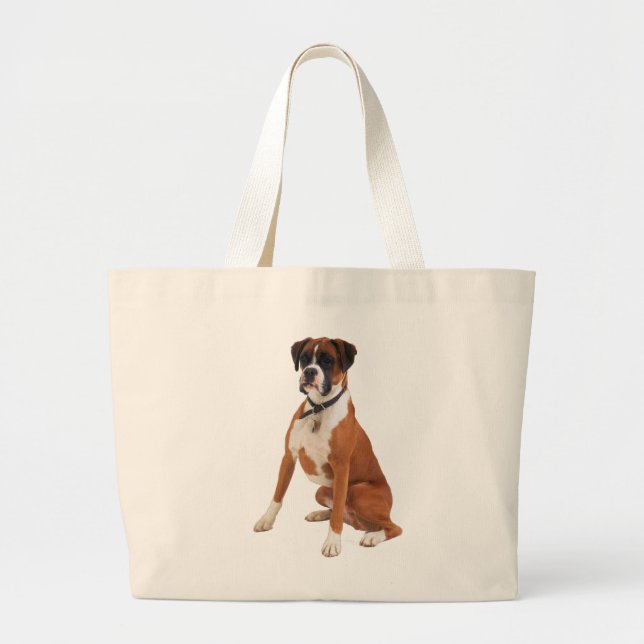 BOXER DOG Jumbo Tote Bag (Front)