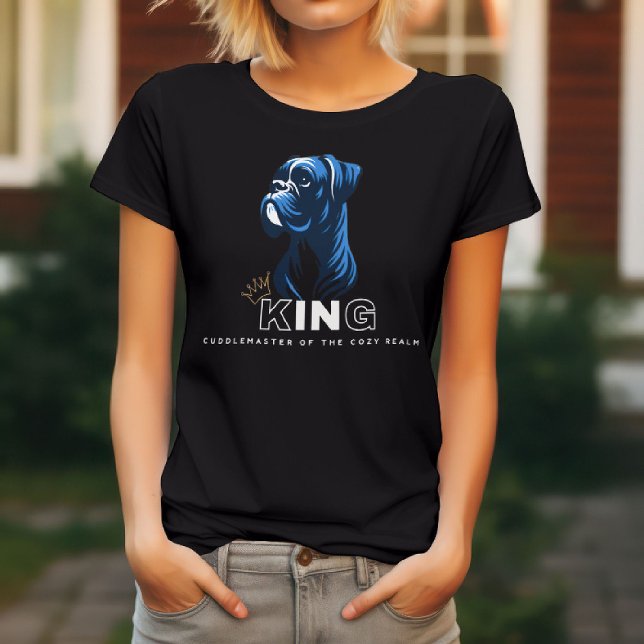 Boxer Dog - King Cuddle Master T-Shirt (Creator Uploaded)