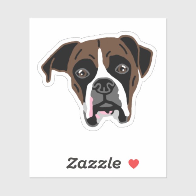Boxer Dog Laptop Phone Case Sticker (Sheet)