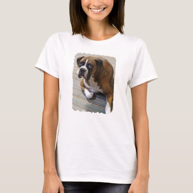 Boxer Dog Long Sleeve T-Shirt (Front)