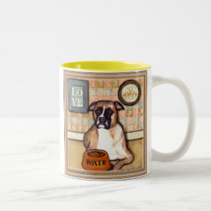 Boxer Dog Love Coffee Mug