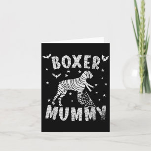 Boxer Dog Mama - Halloween Card