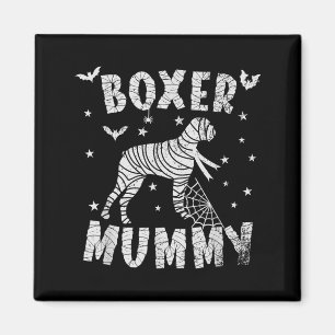 Boxer Dog Mama - Halloween Magnet