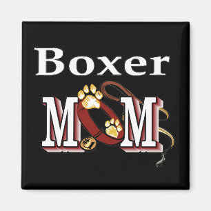 Boxer Dog MOM Magnet