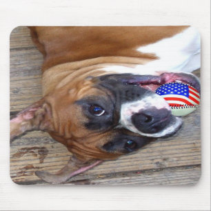 Boxer Dog mousepad