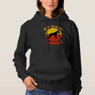Boxer Dog My Spirit Animal Dog Puppy   1 Hoodie