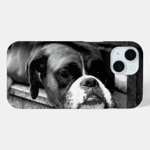 Boxer Dog On Windowsill iphm iPhone 15 Case