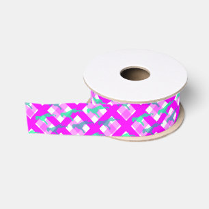Boxer dog Pattern Grosgrain Ribbon